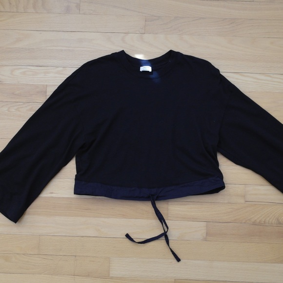 Wilfred Long Sleeve Top with Front Tie - Picture 1 of 6